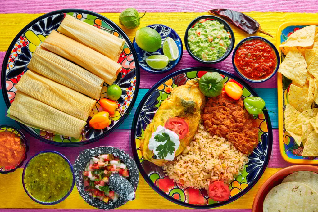 hidalgos plate of food
