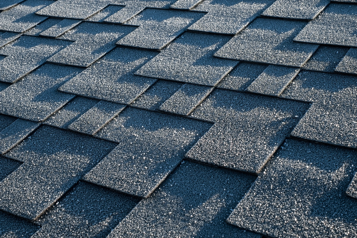 close up to shingles- owens corning shingle colors