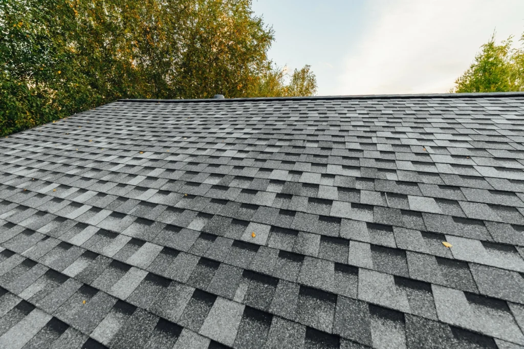new roof installation with f wave shingles due to storm damage in norman ok