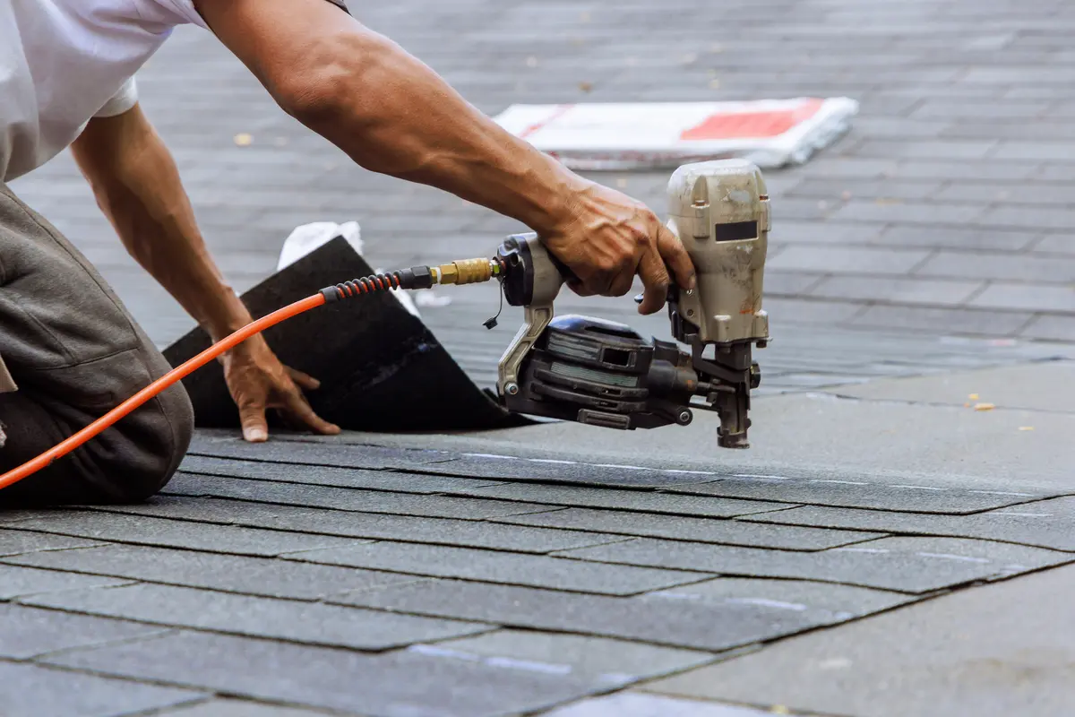 shingle installation