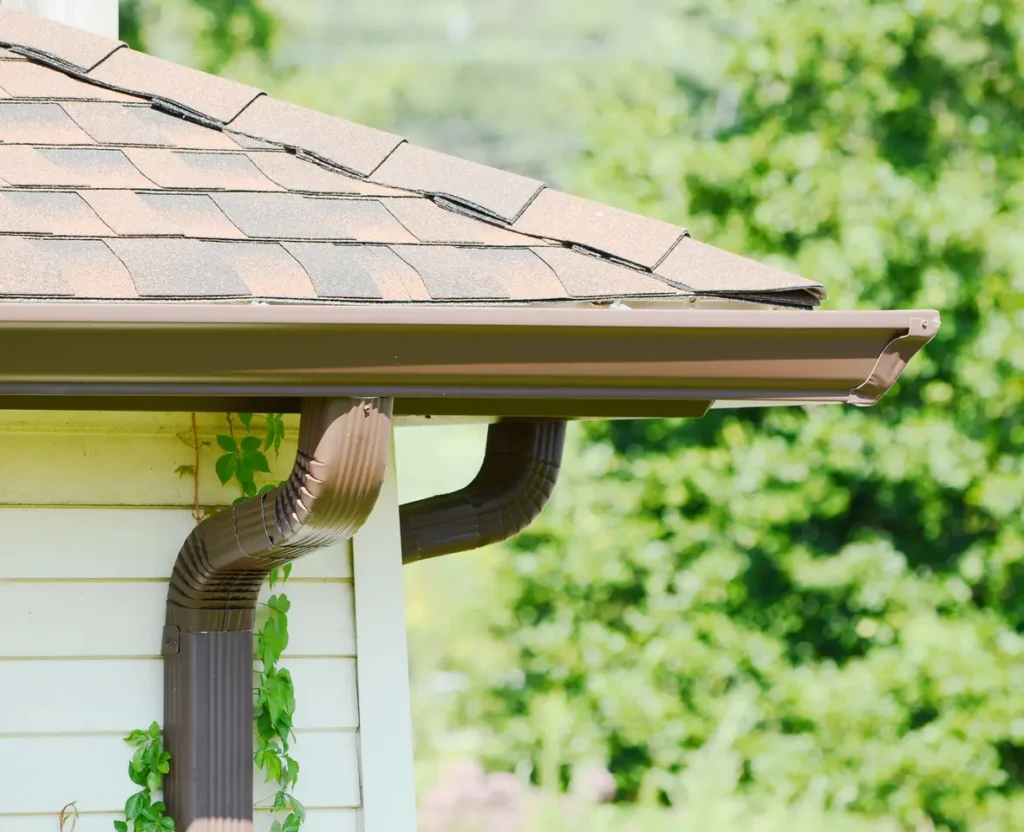 shingle roof overhang