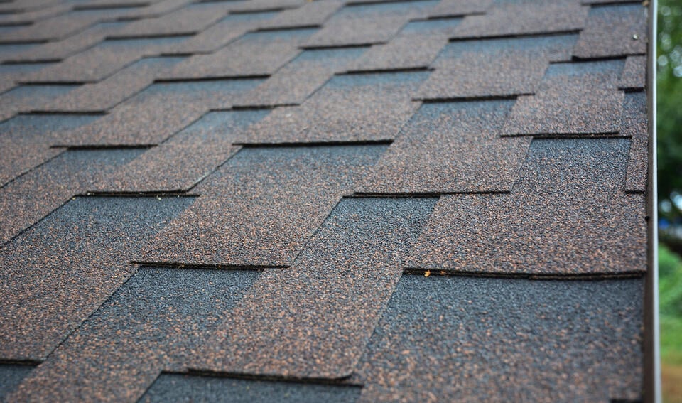 how to install architectural shingles-close up of newly installed architectural shingles