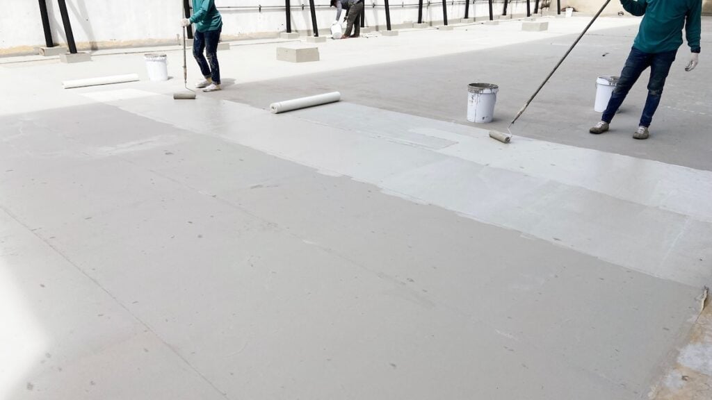sealing roof leak