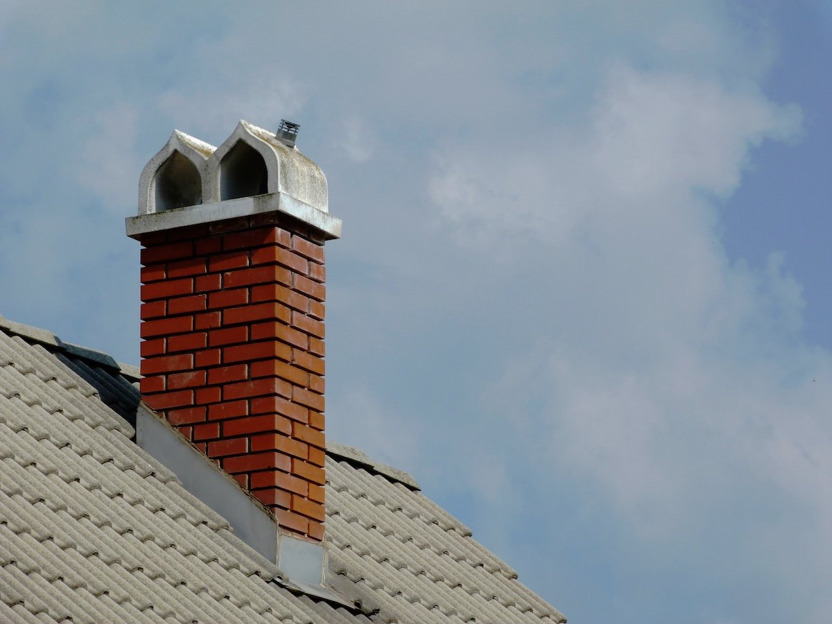 chimney metal flashing
