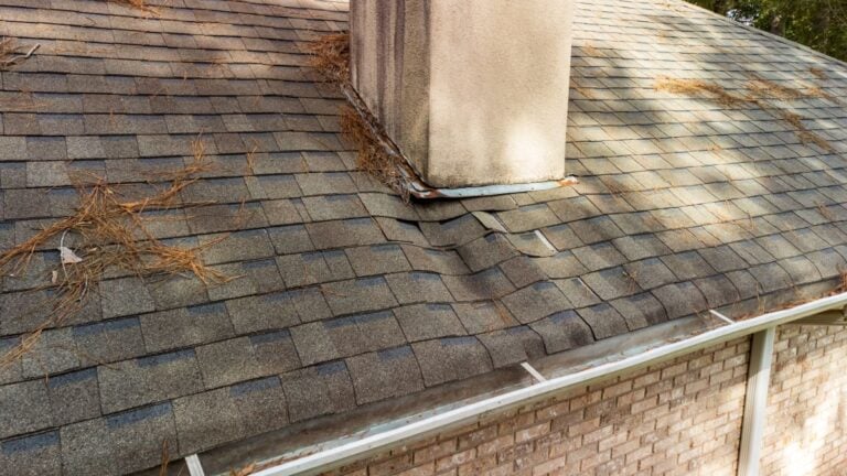 signs of roof leak in attic shingles damaged
