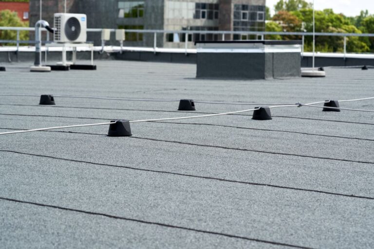 flat commercial roof