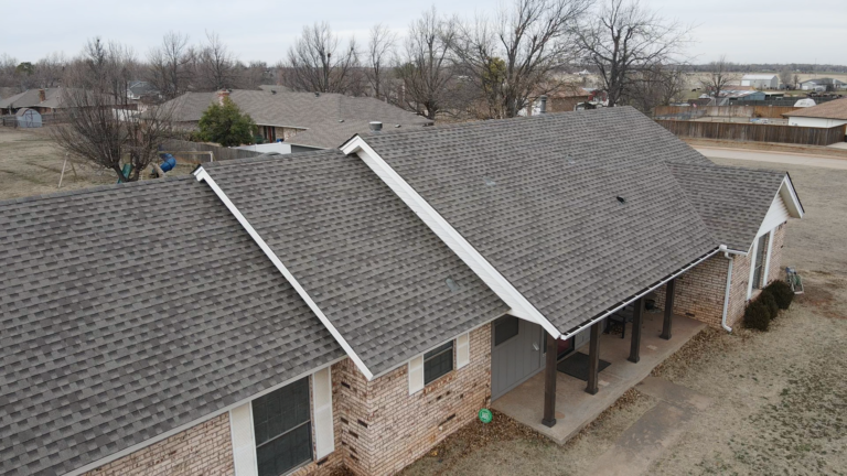 Asphalt shingle roof