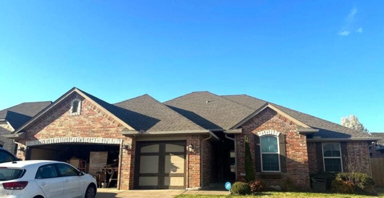 newly replaced roof