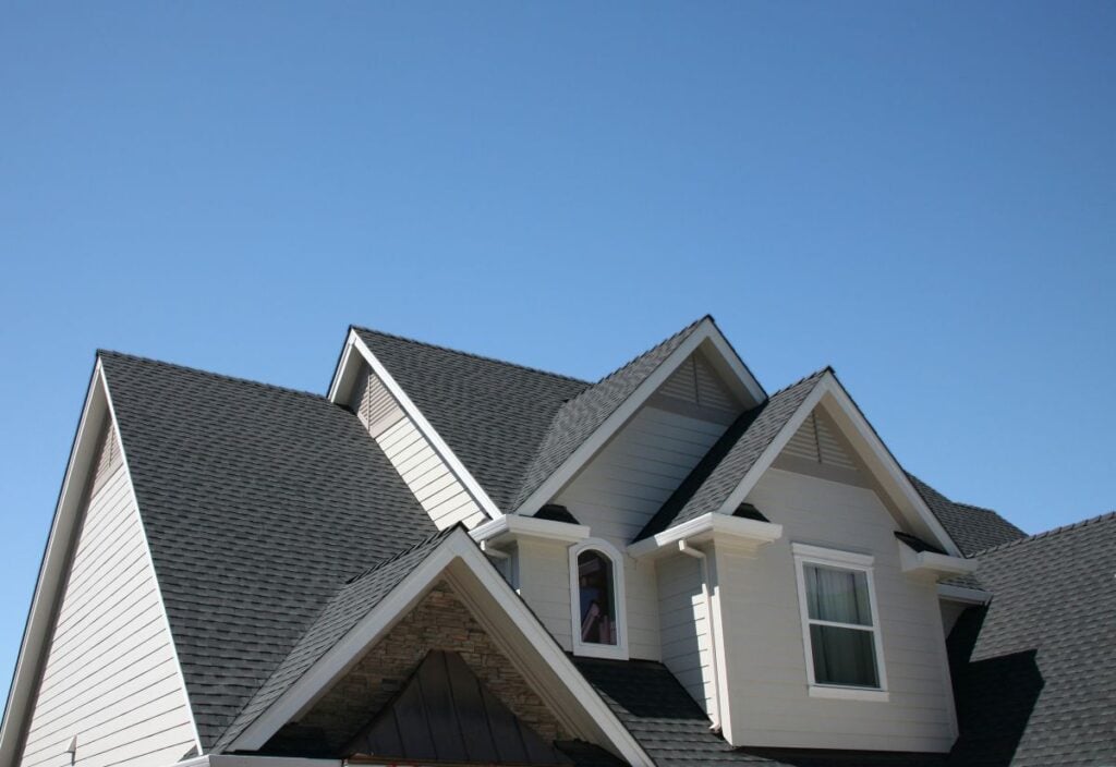 big shingle roof